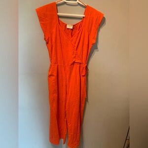 Sienna Sky Coral Jumpsuit